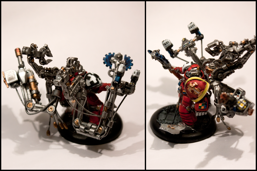 Inquisition, Servo Harness, Techmarine Techmarine Complete, Rear